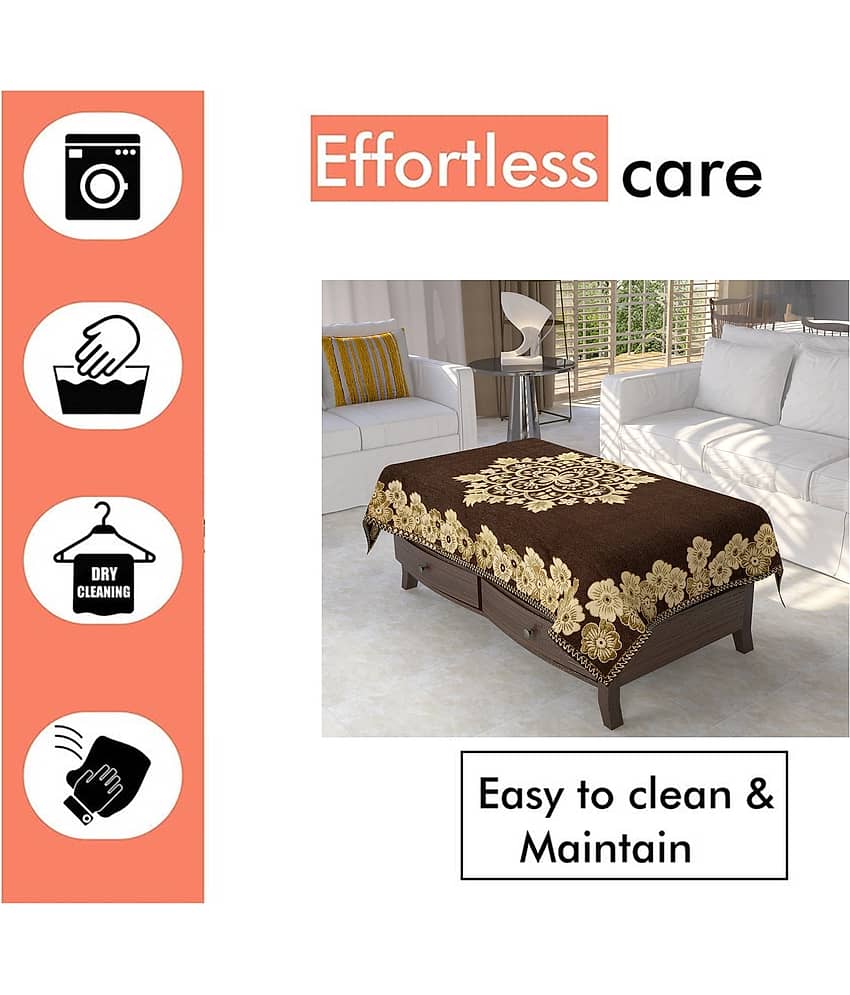 FURNISHING HUT Cotton Single Centre Table Cover ( 137 cm x 91 cm ) view 2