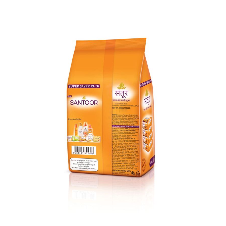 Santoor Sandal 400 Gms view 2
