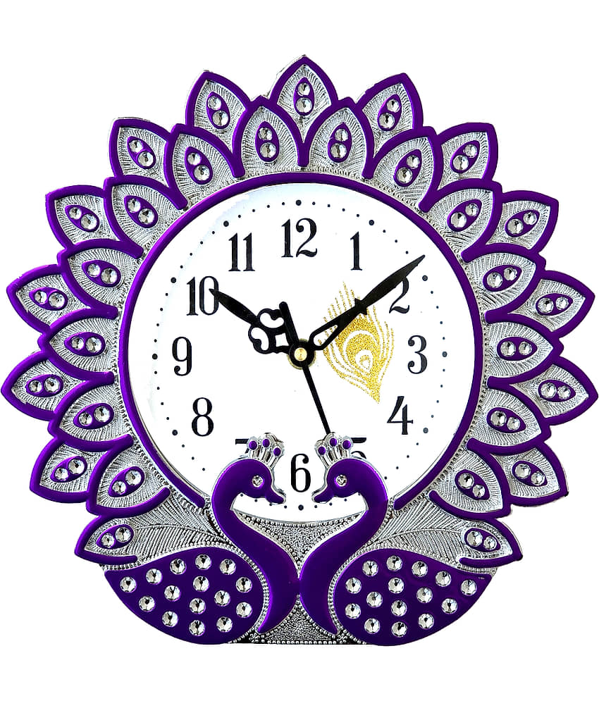GrabBasket Assymetric Analog Wall Clock