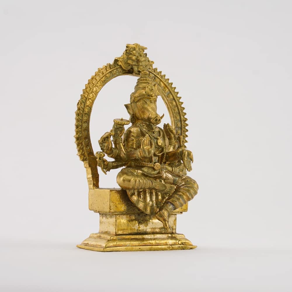 Varahi Amman brass idols view 2