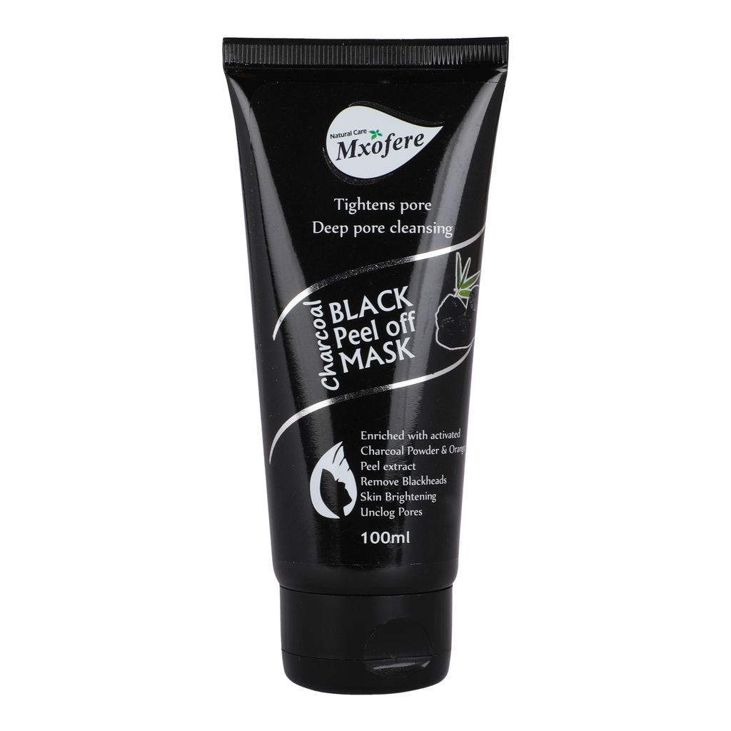 Mxofere Orange Charcoal Peel Off Mask - Deep Cleansing & Whitening