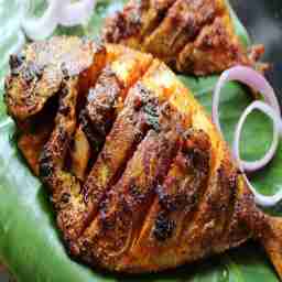 Tawa masala pomfret - goan style-1 pc