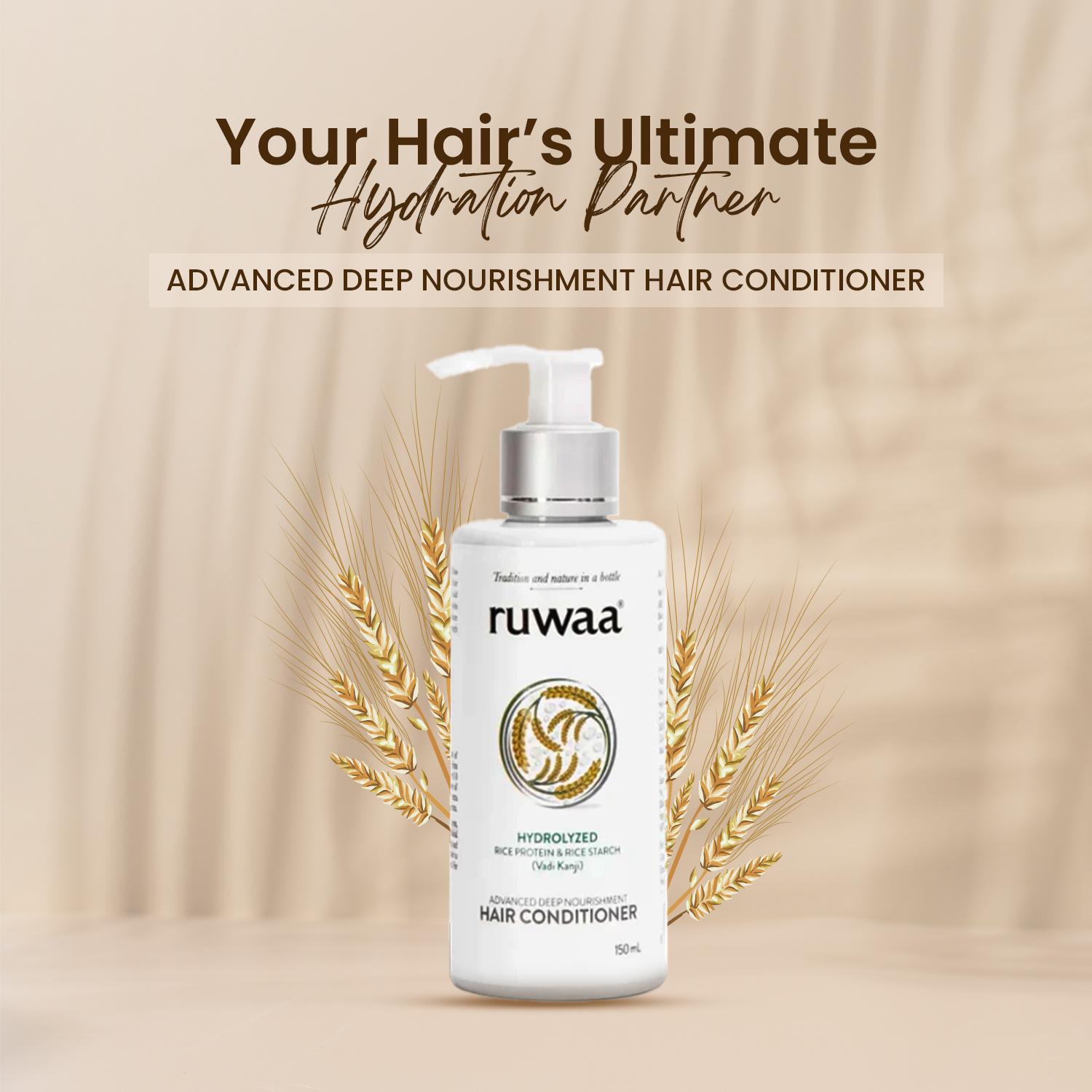 ruwaa Rice Protein & Starch Advanced Deep Nourishment Conditioner