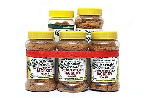 Kothari's Royal Organic Palm Jaggery Powder Pack of 4 800GM view 2