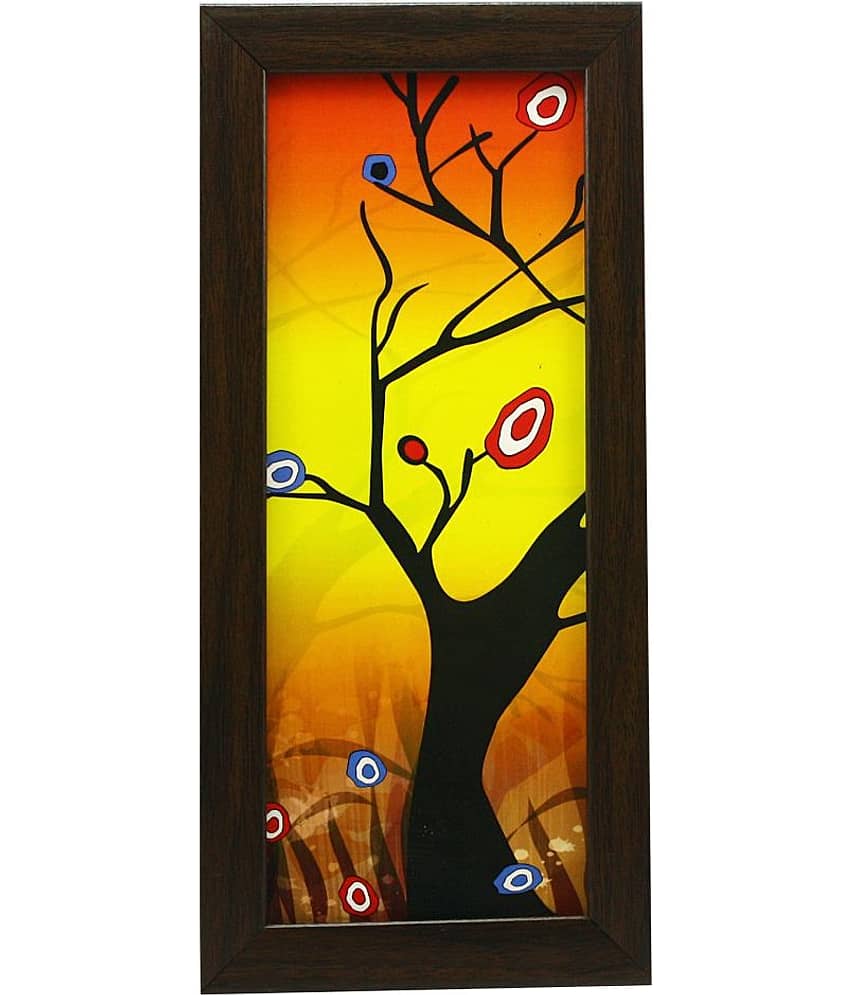 Indianara Synthetic Painting With Frame view 2