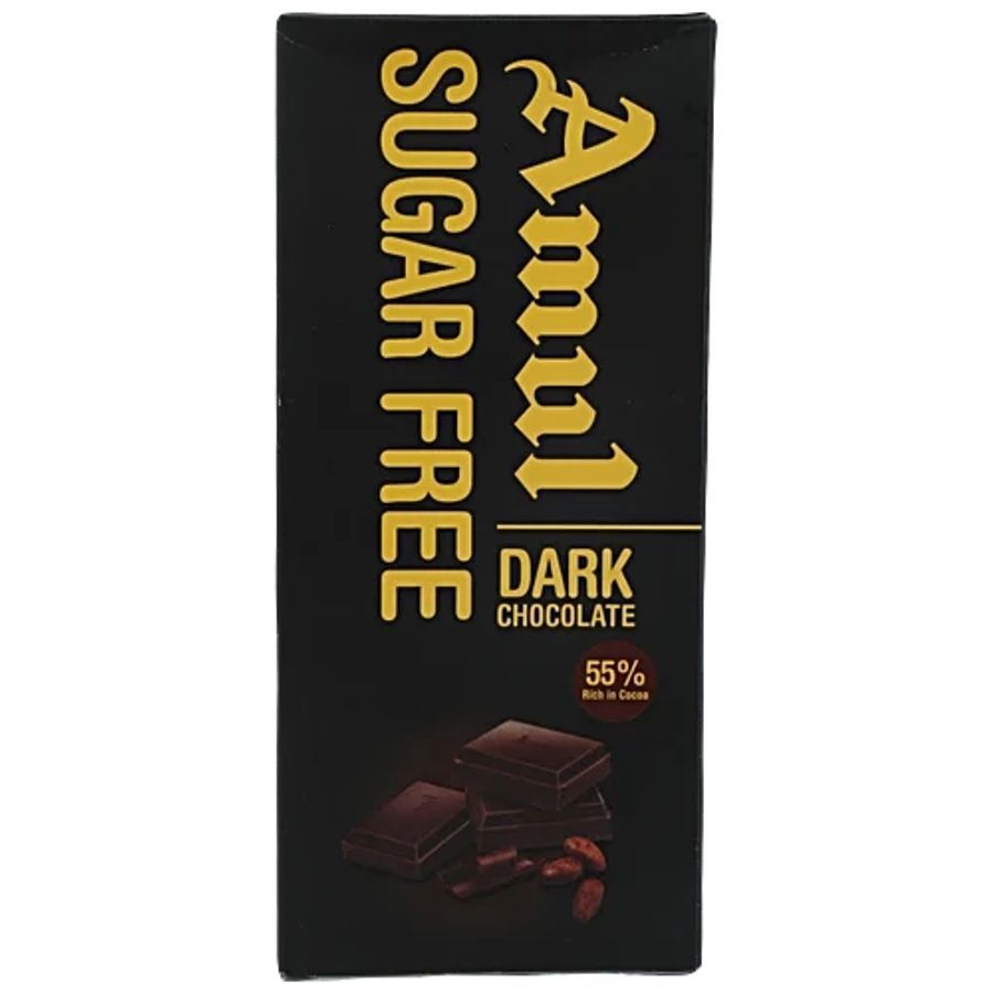 Amul Sugar Free Dark Chocolate, 150 g - 150 mL - One unit view 2
