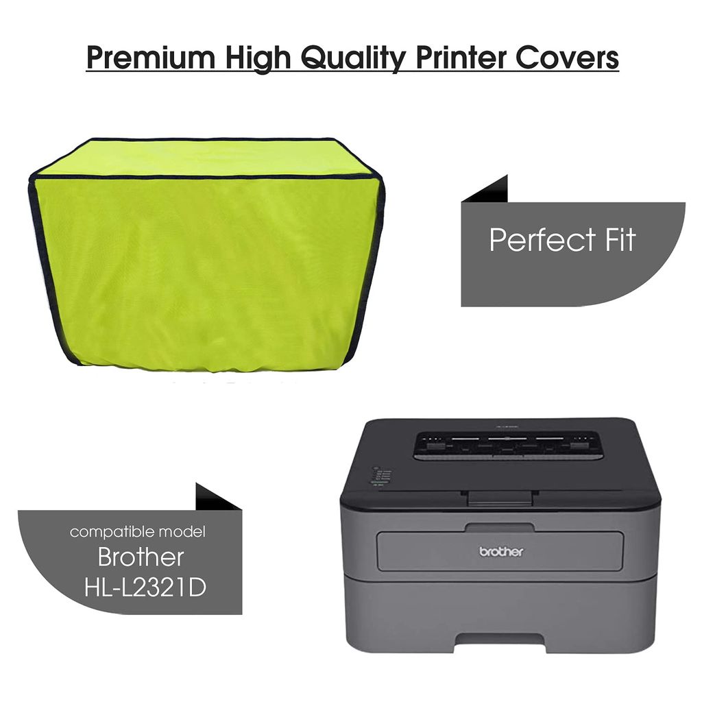 Palap Super Premium Dust Proof Printer Cover for Brother HL-L2321D (Green,40.6 x 41 x 23.3 cm) view 2