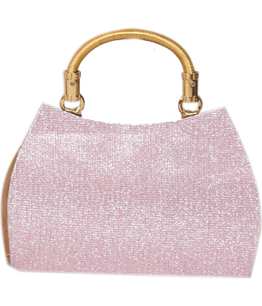 SUNESH CREATION Handheld Fabric Set of 1 ( Pink ) view 2