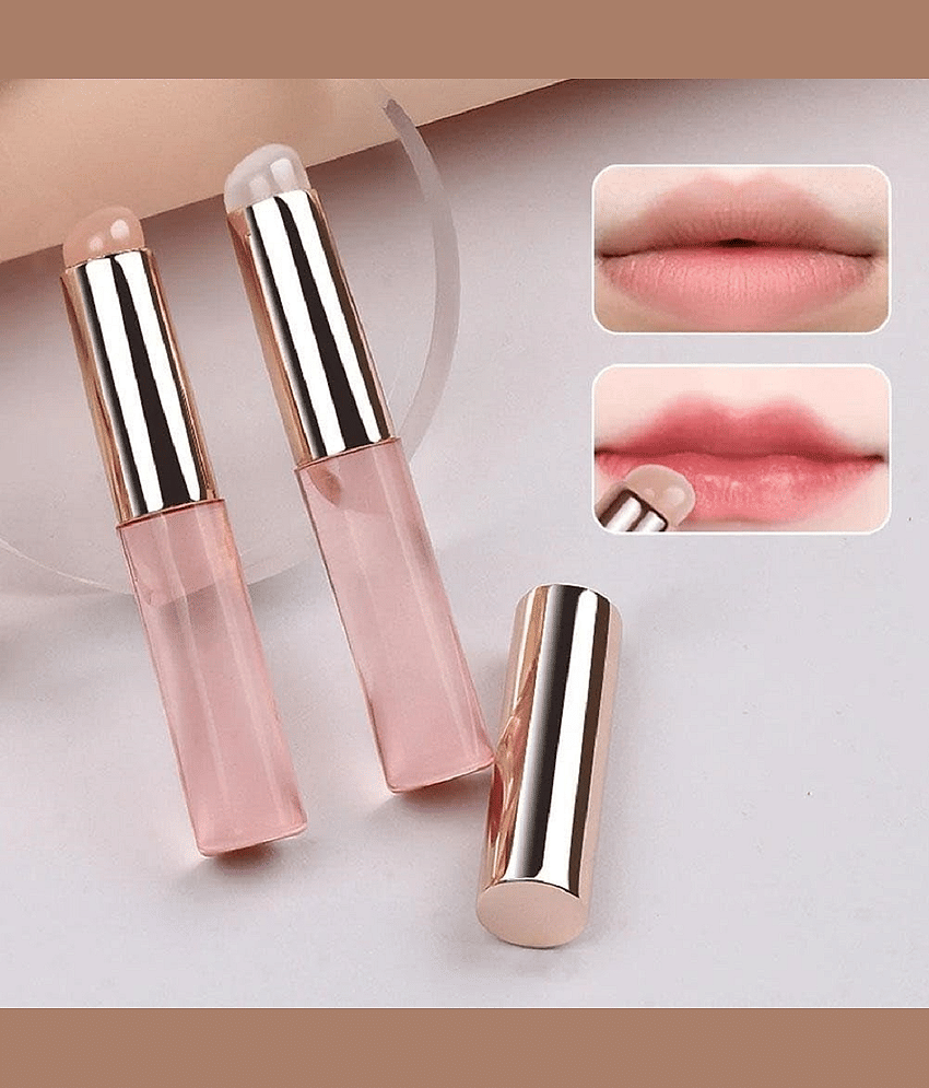 Silicon Makeup Brush - New Soft Silicone Lip Brush With Pizza & Finger,Pack of 3 view 2