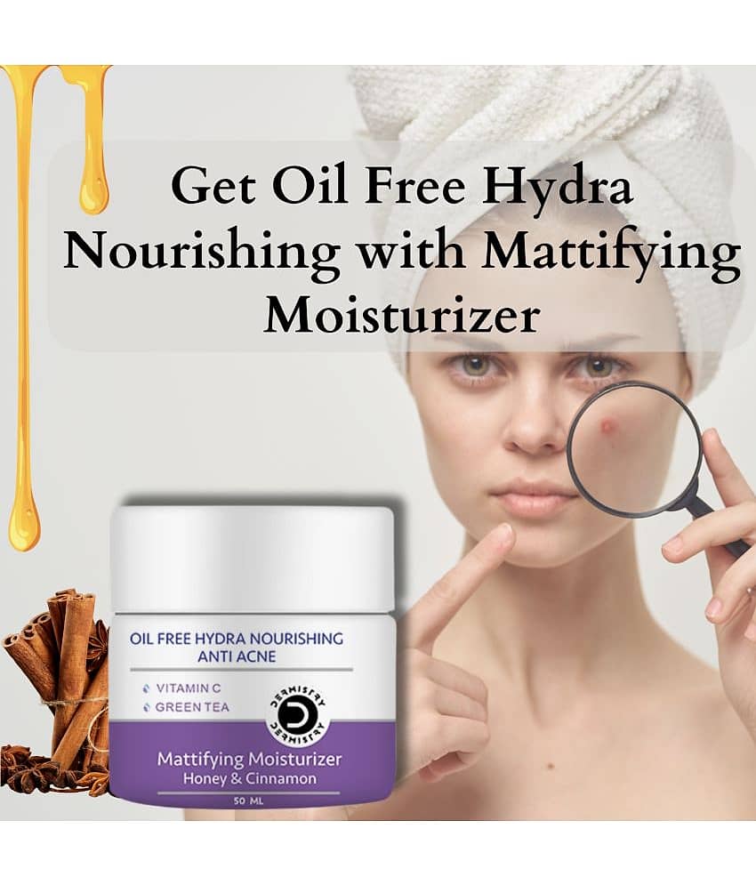 Vigini Anti Acne Vitamin C Oil Free Hydra Nourishing Mattifying Moisturizer Pimples Scar Removal Honey Cinnamon Salicylic Acid Niacinamide Face Gel Men Women Acne Prone Skin, Removes Pigmentation Pore Tightening Use Cream Facial Kit Pack Serum Face Wash view 2