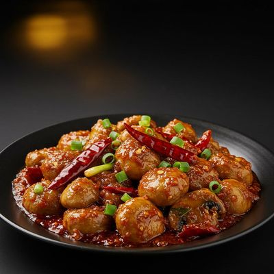 Mushroom Chilli