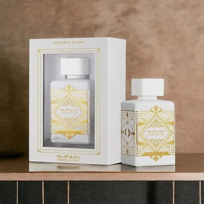 Lattafa Bade'e Al Oud Honor & Glory Eau De Parfum 100ml – Luxurious Oriental Gourmand Fragrance For Men & Women view 2