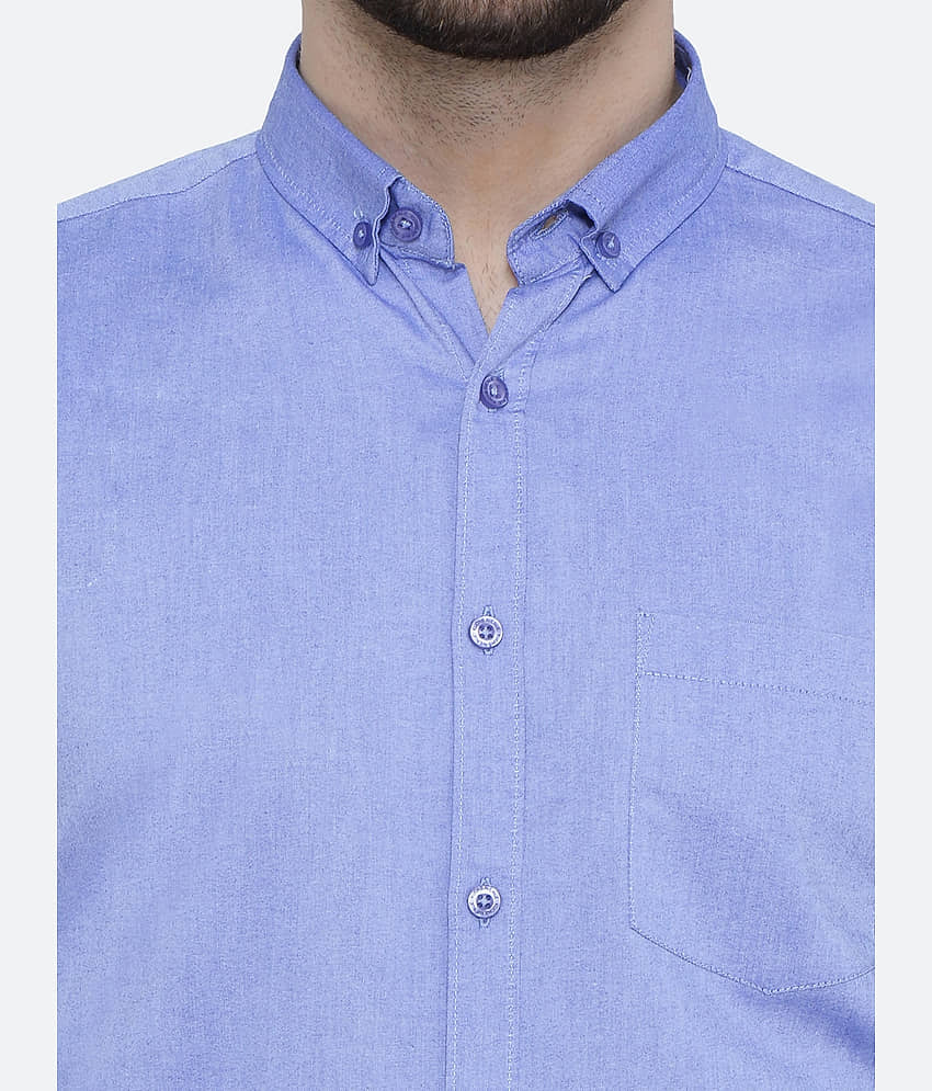 Kuons Avenue - Orange 100% Cotton Regular Fit Men's Casual Shirt ( Pack of 1 ) view 2