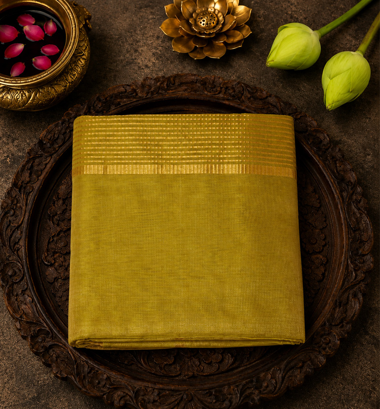 Handloom Chanderi Tissue Saree
