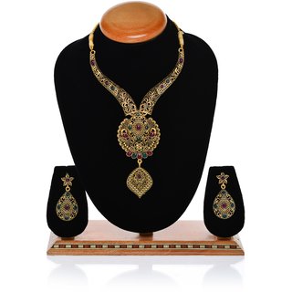 Hetprit Allure Chunky Beautiful Jewellery Set For Women view 2