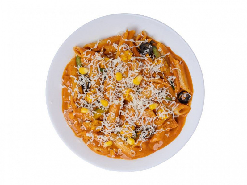 Cheese tandoori pasta