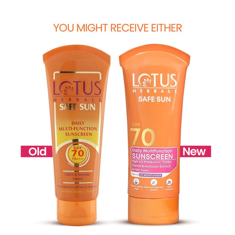 Lotus Herbals Safe Sun Daily Multi-Function Sunscreen SPF 70 PA+++ (60gm) view 2