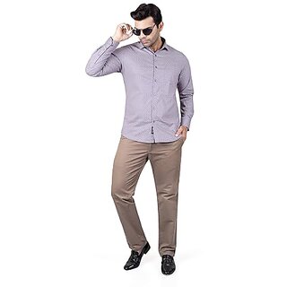 DUKUL Men'ss Printed Cotton Shirt Full Sleeve Regular Fit | Perfect for Formal & Casual Wear view 2