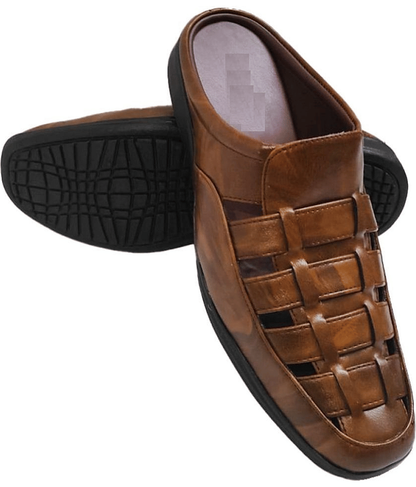INFINITRENZ - Brown Men's Sandals view 2