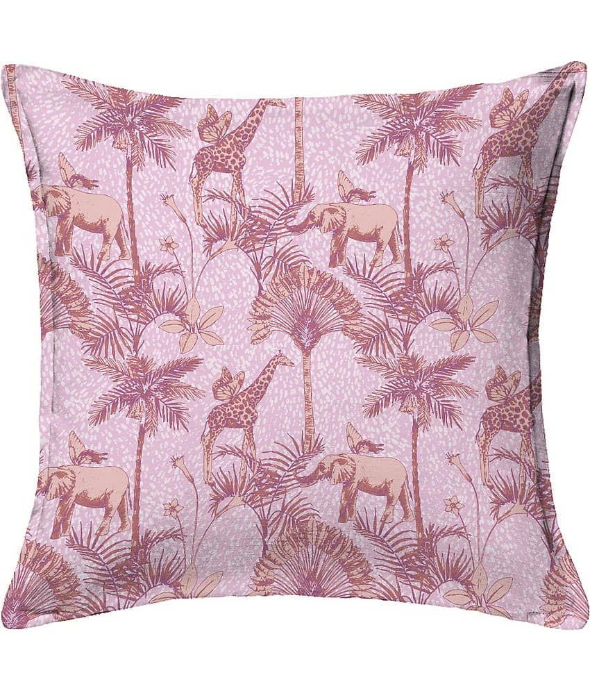 Houzzcode Single Pink Pillow Cover view 2