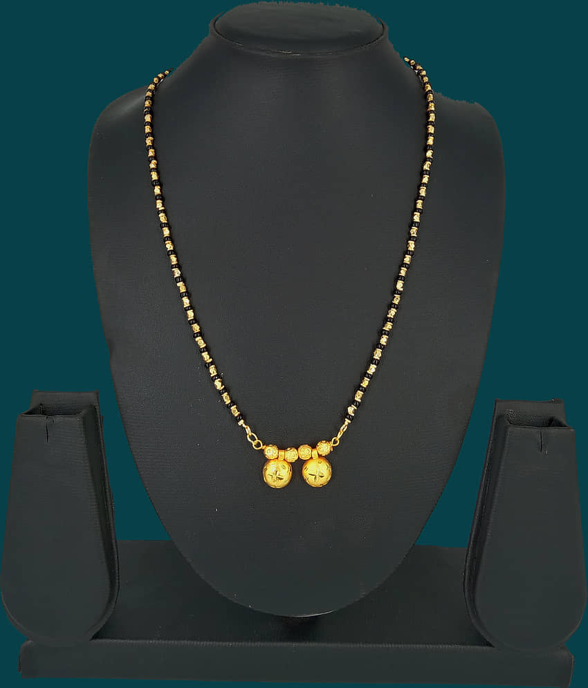 KRIMO Gold Plated Letest & Designer Mangalsutra For Women-100295 view 2
