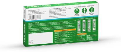 RAPID NEWS Dengue TESTING KIT view 2