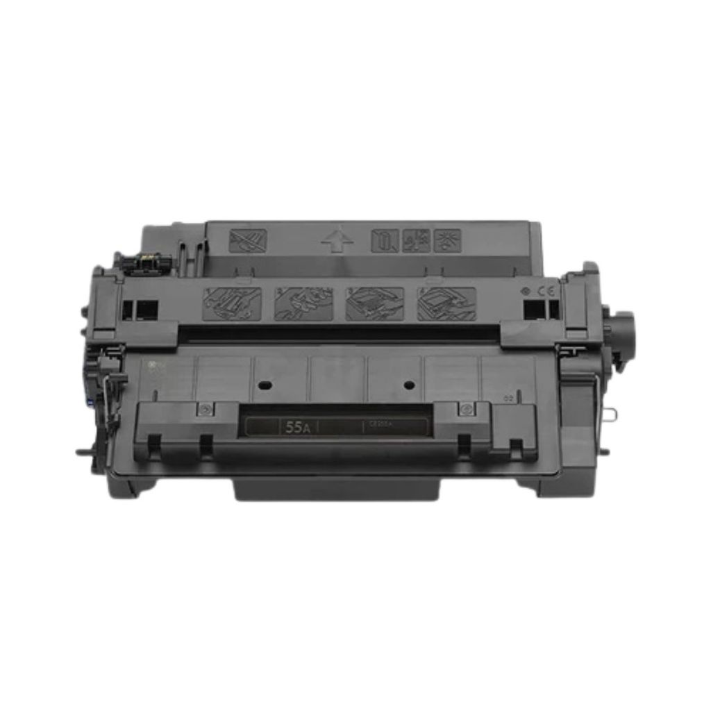 HP 55A Black Original LaserJet Toner Cartridge (CE255A) view 2