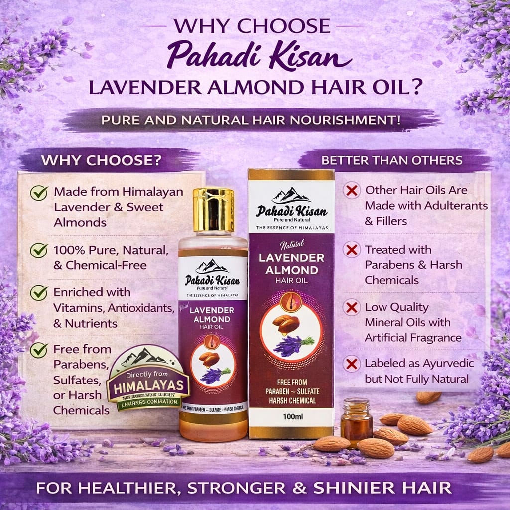 Lavender Almond Hair Oil 100 ml view 2