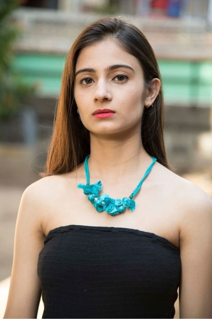 Sea Green Neck-Piece view 2