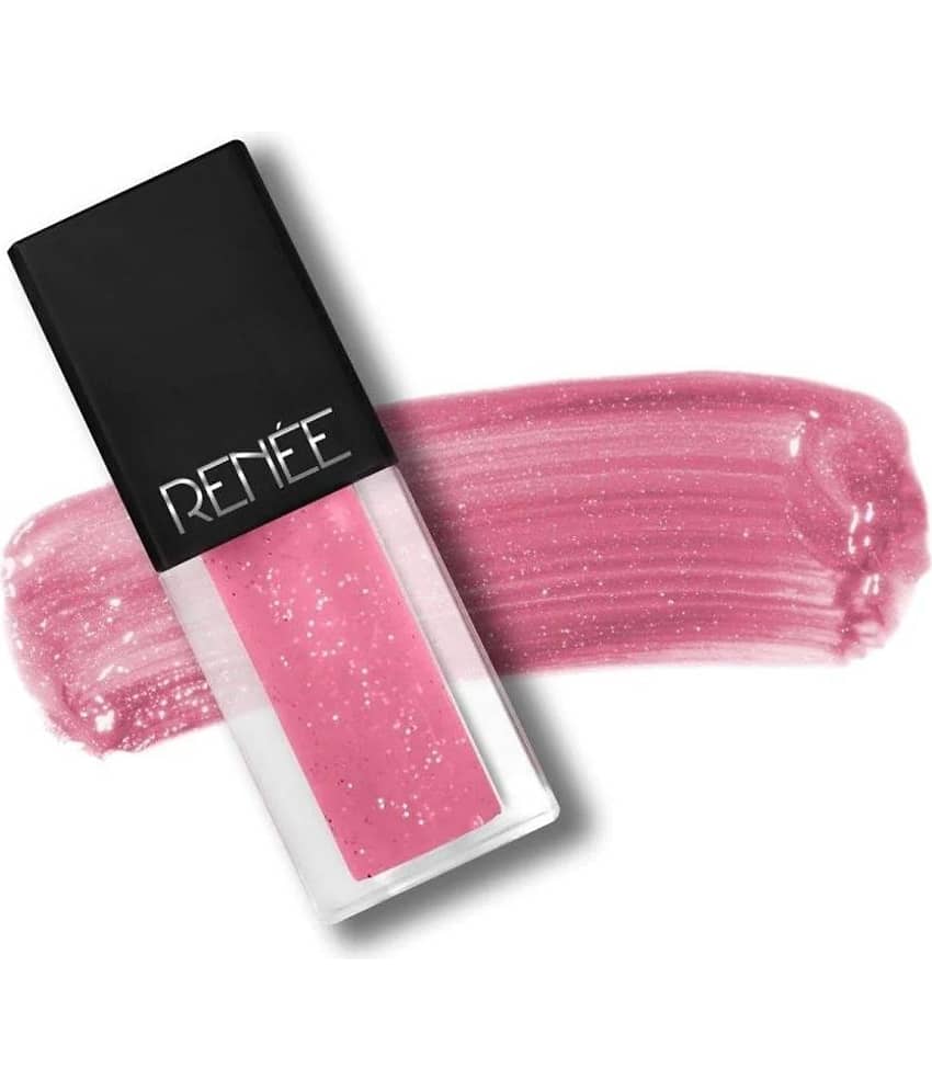 RENEE See Me Shine Lip Gloss - Pink Pow-Wow, Non-Sticky, Long Lasting, 2.5ml view 2