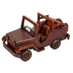 Wooden Hand Painted Toy/Jeep [ pack of 2] view 2