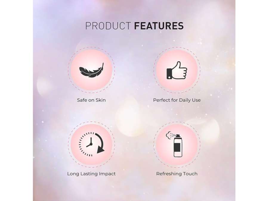 ENVY Luv Deo For Women Long Lasting Deodorant Perfume Body Spray for Women - 140ml view 2