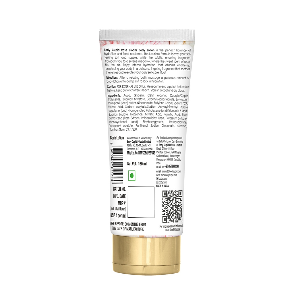 Body Cupid Rose Body Lotion - 150 ml view 2