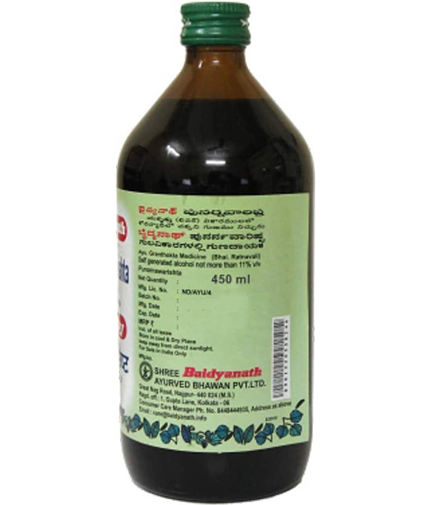 Baidyanath Punarnawarist Liquid 450 Ml Pack of 1 view 2