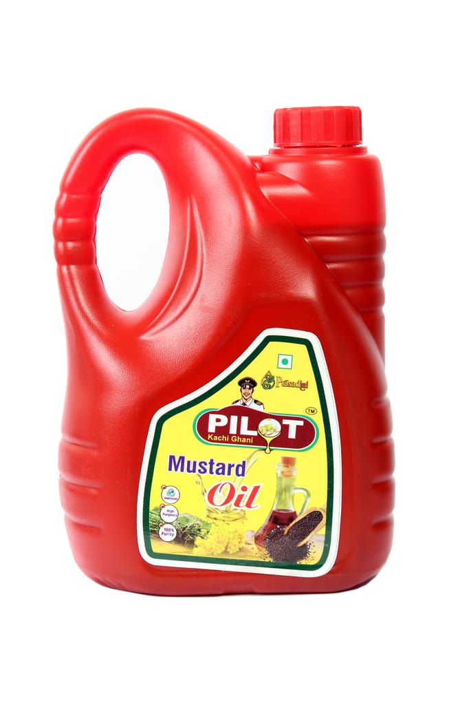 Pilot Cold Pressed Kachhi Ghani Mustard Oil, 2 Litre view 2