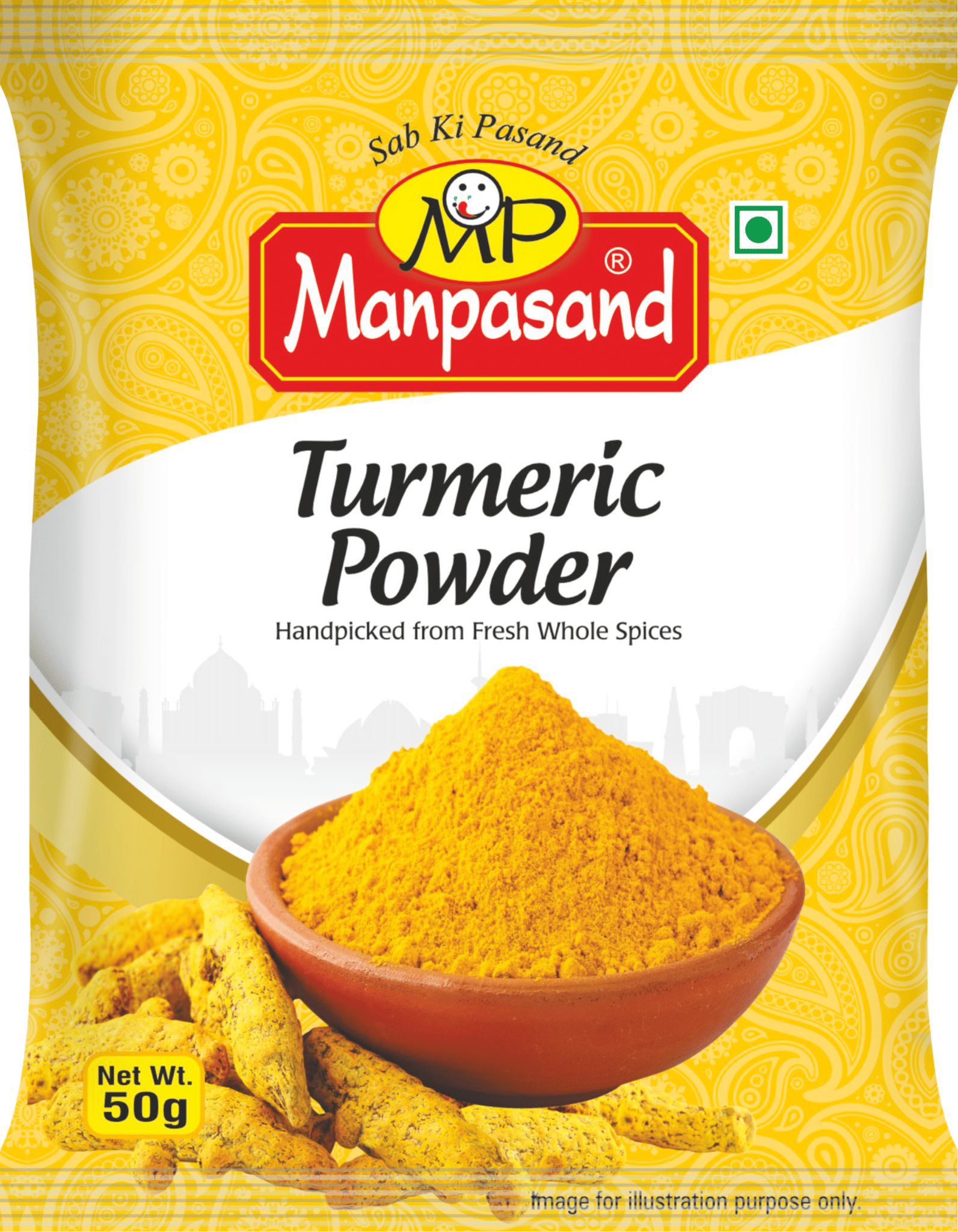 Turmeric Powder (Haldi Powder), 50 gm