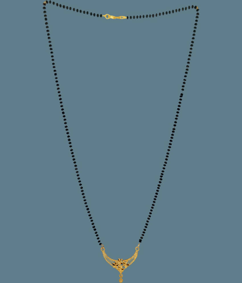 shankhraj mall - Golden Mangalsutra ( Pack of 1 ) view 2
