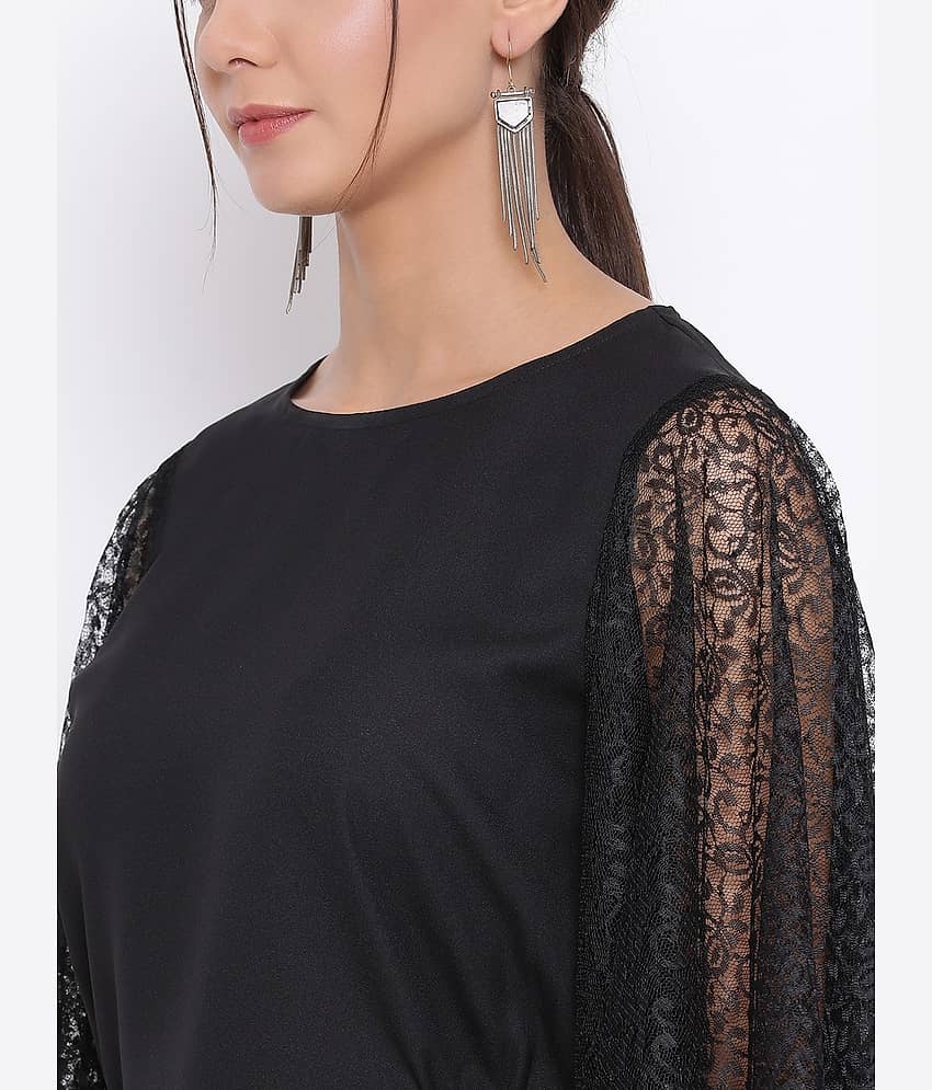 ALL WAYS YOU Women's Polyester Regular Top ( Black ) view 2