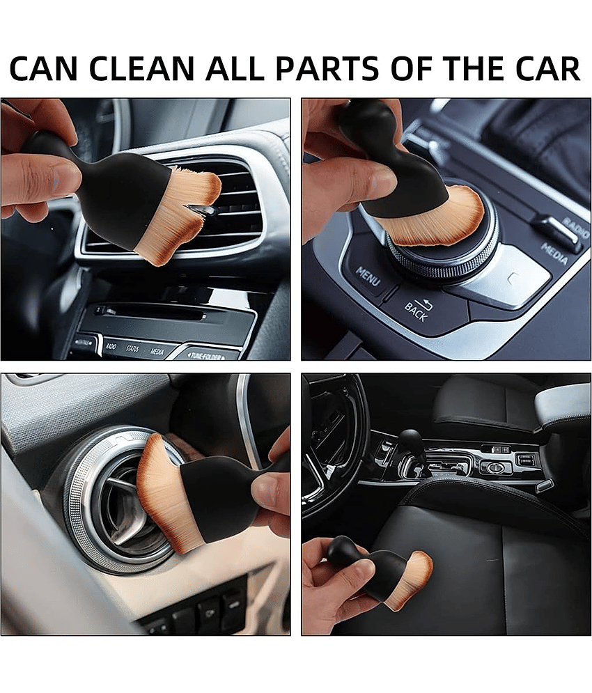 Car Interior Cleaner Brush Car Cleaning Brush Car Detailing Brush Soft Cleaning Brush Dashboard Multipurpose Car Brush Tool view 2