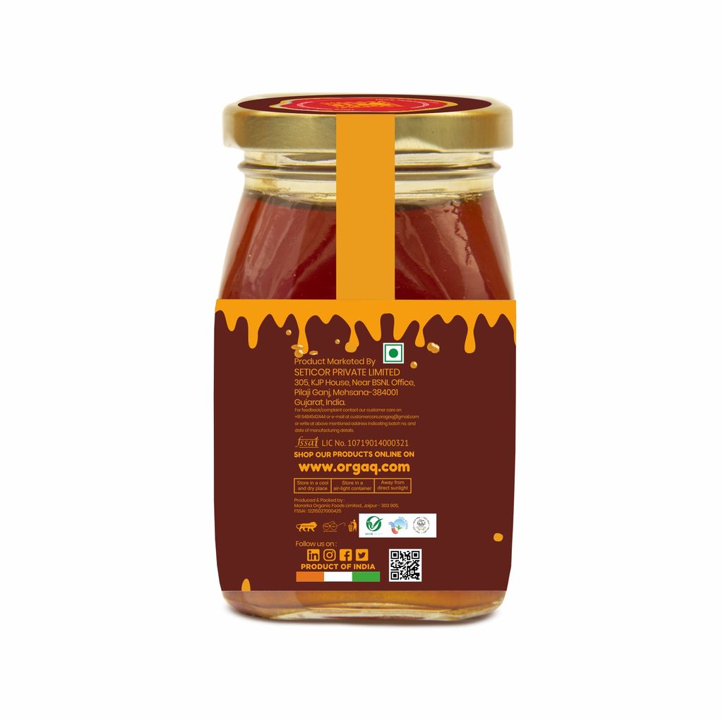 Lauva Organic Forest Raw Honey | Unprocessed, Unpasteurized, No Additives & Sweeteners - 100% Pure and Natural for Weight Loss, Cough and Digestive Problems… view 2