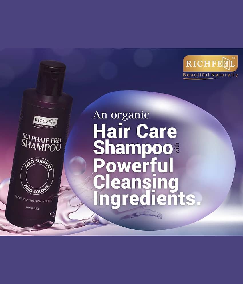 Richfeel Sulphate Free Shampoo 220 ML view 2