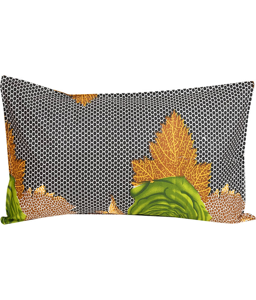 Handloomwala - Pack of 4 Cotton Geometric Standard Size Pillow Cover ( 68.58 cm(27) x 43.18 cm(17) ) - Multi view 2