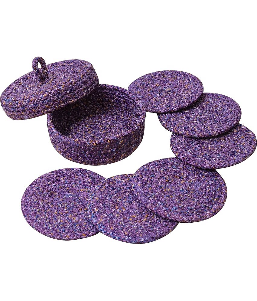 LADLI JEE Set of 6 Polyester Coaster