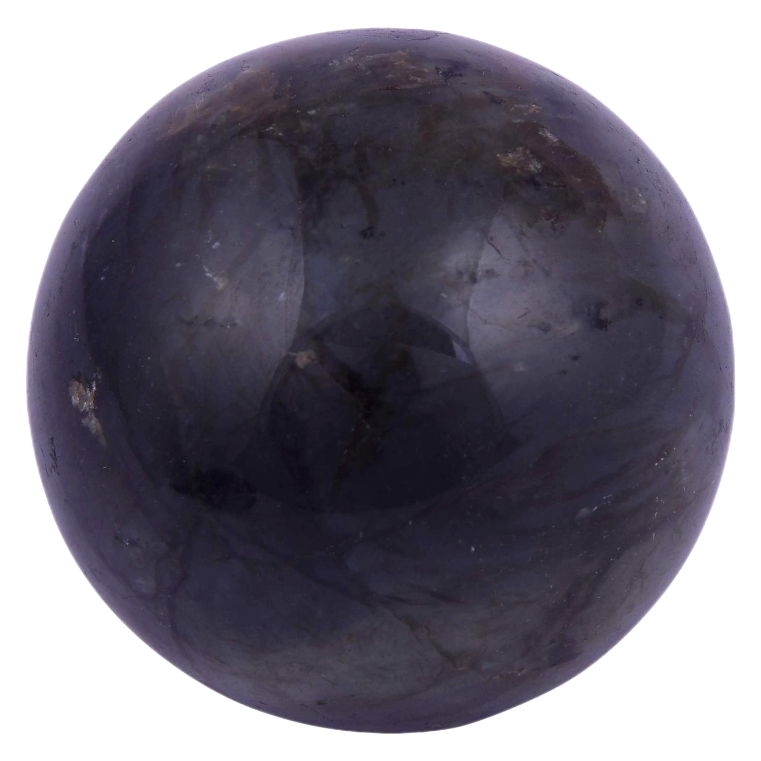 Labradorite Ball Healing Crystal Handcarved Crystal Stone Sphere Ball, Polished Feng Shui Crystal Ball for Reiki, Healing, Vastu(KI_71) by Krishna Impex view 2