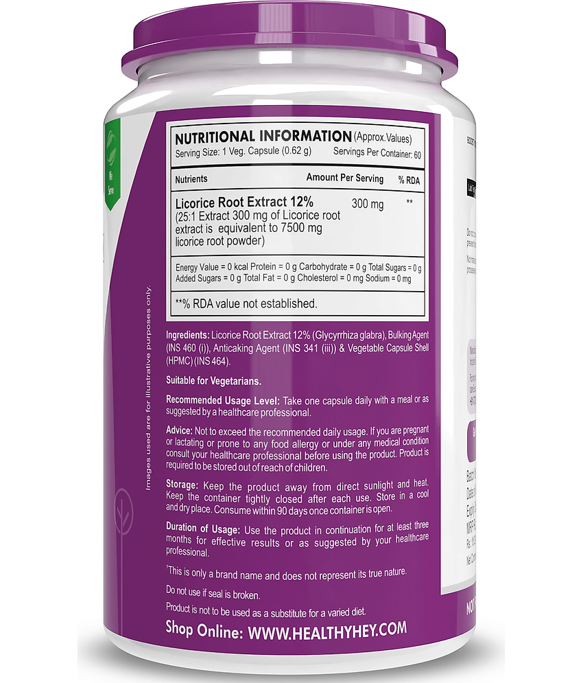 HEALTHYHEY NUTRITION Special Supplement Capsule 300 mg ( Pack of 1 ) view 2