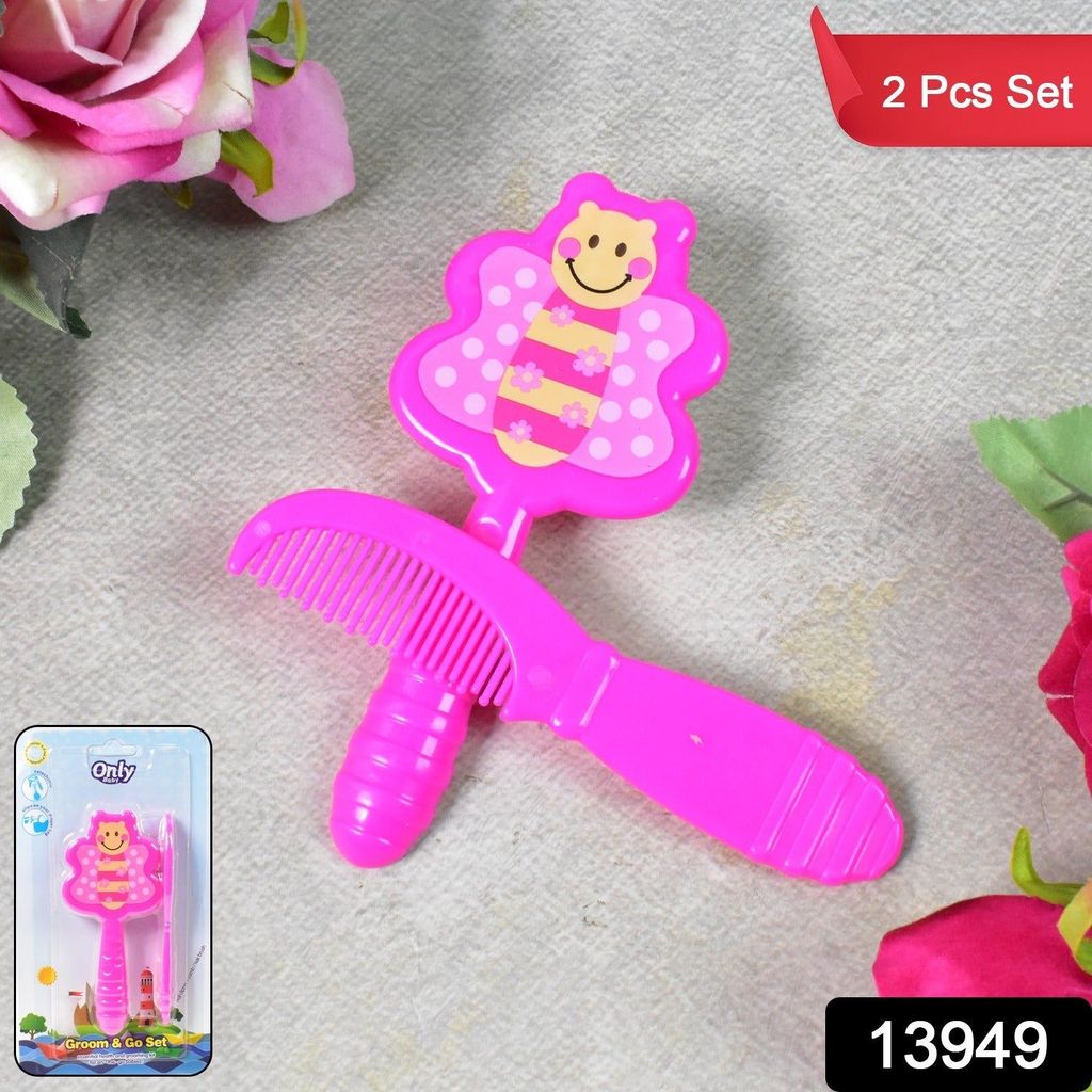 Baby comb and brush hair set (1 Pc / Mix Color), Hair accessories view 2