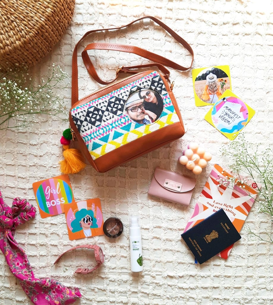 Mingle of moods Sling Bag view 2