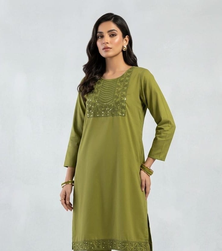 Green Kurti