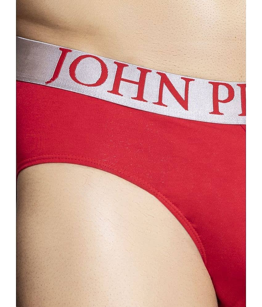 John Players Red John Players Briefs Cotton Men's Briefs ( Pack of 1 ) view 2