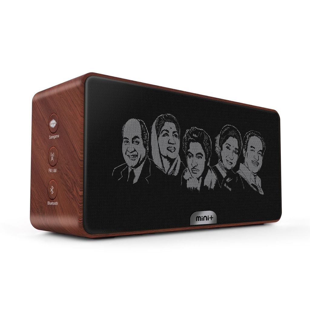 Saregama Carvaan Mini+ (Plus) Portable Music Player with 1000 Preloaded Songs, 10 Watt Speaker, Handsfree Calling, Bluetooth/FM/AM/AUX view 2